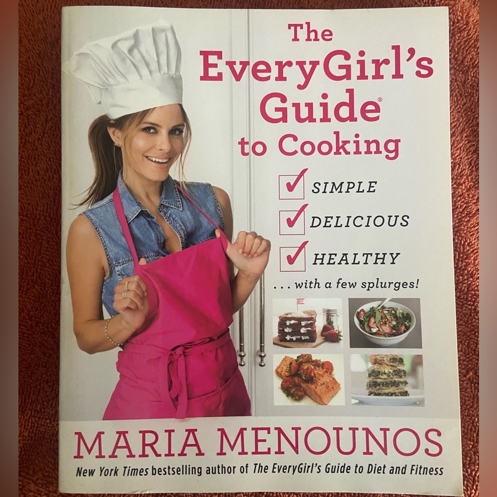 6/$12 The EveryGirl's Guide to Cooking Book by Maria Menounos